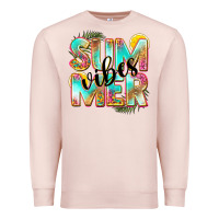 Pale Pink summer vibes Premium Sweatshirt - NancyCooperArtShop