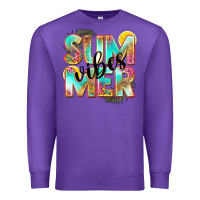 Purple summer vibes Premium Sweatshirt - NancyCooperArtShop