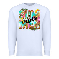 White summer vibes Premium Sweatshirt - NancyCooperArtShop