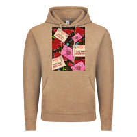 Vintage Coffee love letters with roses  air Vintage Hoodie - AdoDesignShop