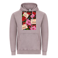 Vintage Zinc love letters with roses  air Vintage Hoodie - AdoDesignShop