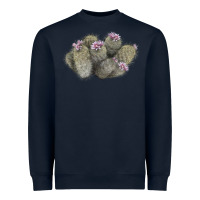 Navy cob beehive cactus Heavyweight Sweatshirt - LillyAllenDesigns