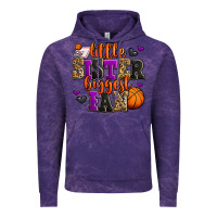 Cloud Purple little sister biggest fan basketball Vintage Hoodie - Jasminsmagicworld