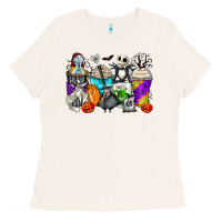 Bone halloween cartoon characters coffee cups Ladies Tee - Zillion Design Studio