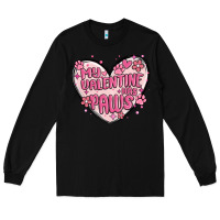 Black my valentine has paws Long Sleeve Tee - MaliasSmallBusiness
