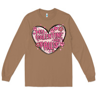 Toasted Coconut my valentine has paws Long Sleeve Tee - MaliasSmallBusiness