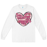 White my valentine has paws Long Sleeve Tee - MaliasSmallBusiness