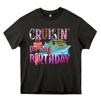 Asphalt Cruisin' for my birthday Heavy Core Tee - texasbilliewilder