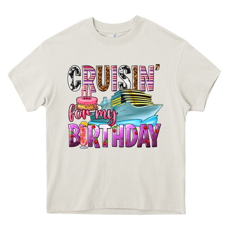 Cruisin' For My Birthday Heavy Core Tee by texasbilliewilder | Teevron