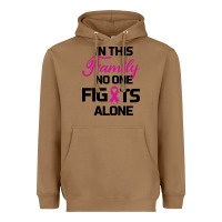 Toasted Coconut In This Family No One Fights Alone Heavyweight Hoodie - Bettercallsaul