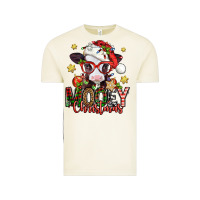 Vintage Arctic mooey christmas baby calf Vintage Tee - Jasminsmagicworld