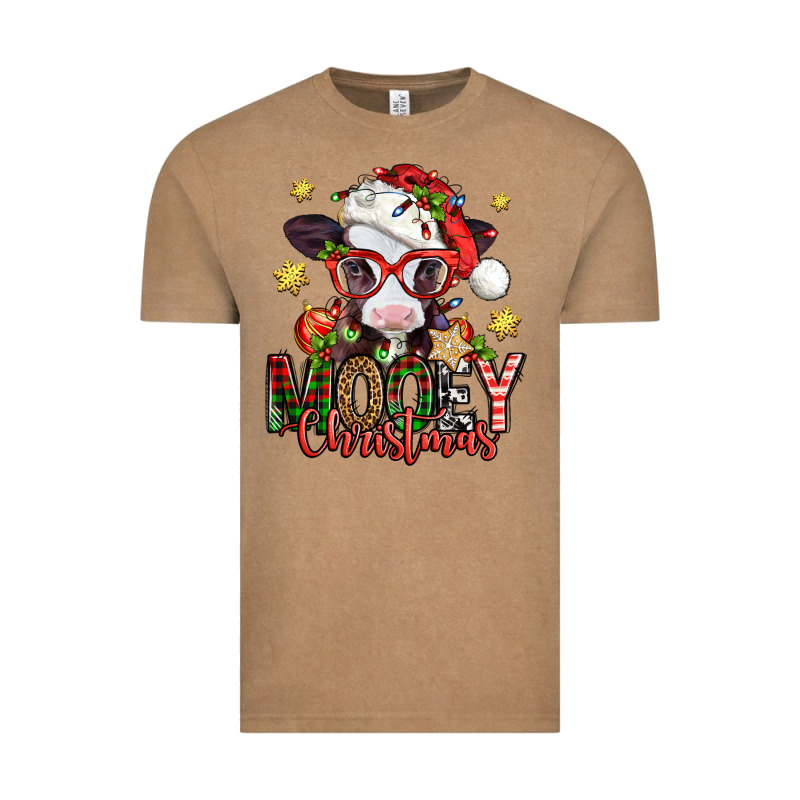 Mooey Christmas Baby Calf Vintage Tee by Jasminsmagicworld | Teevron