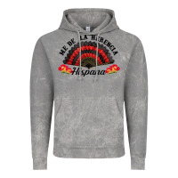 Cloud Rock me de la herencia hispana hand fan Vintage Hoodie - BundleAndBundleShop