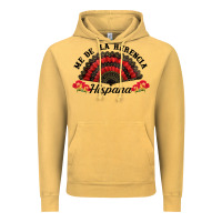 Vintage Mustard me de la herencia hispana hand fan Vintage Hoodie - BundleAndBundleShop
