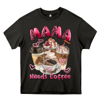 Asphalt mama needs coffee Heavy Core Tee - BarkalooDesign