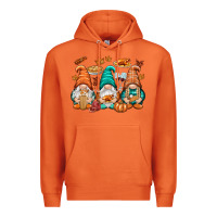 Carrot Thanksgiving gnomes Premium Hoodie - NancyCooperArtShop