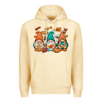 Pina Colada Thanksgiving gnomes Premium Hoodie - NancyCooperArtShop