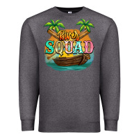 Charcoal Heather River squad Premium Sweatshirt - NancyCooperArtShop