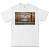 White dad bod whiskey barrel skinny metal can holder Premium Tee - HRA Design Shop