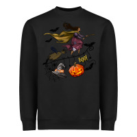 Black Witch Heavyweight Sweatshirt - NancyCooperArtShop