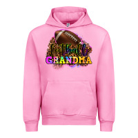 Fuchsia Pink football grandma Urban Hoodie - OliviaCreatesArt