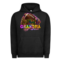 Pigment Black football grandma Urban Hoodie - OliviaCreatesArt