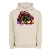 Pigment French Oak football grandma Urban Hoodie - OliviaCreatesArt