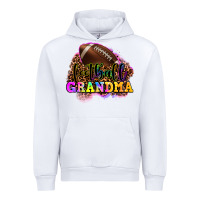 White football grandma Urban Hoodie - OliviaCreatesArt