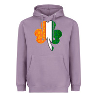 Lavender Shamrock Boobs St Patrick's Day design Heavyweight Hoodie - Bettercallsaul