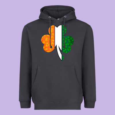 Shamrock Boobs St Patrick's Day Design Heavyweight Hoodie Designed By Bettercallsaul