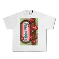Lunar Rock Western Red Roses Welcome Urban Heavy Tee - LillyAllenDesigns