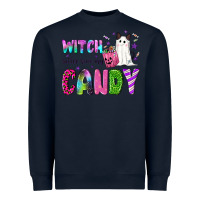 Navy Witch better have my candy Heavyweight Sweatshirt - NancyCooperArtShop