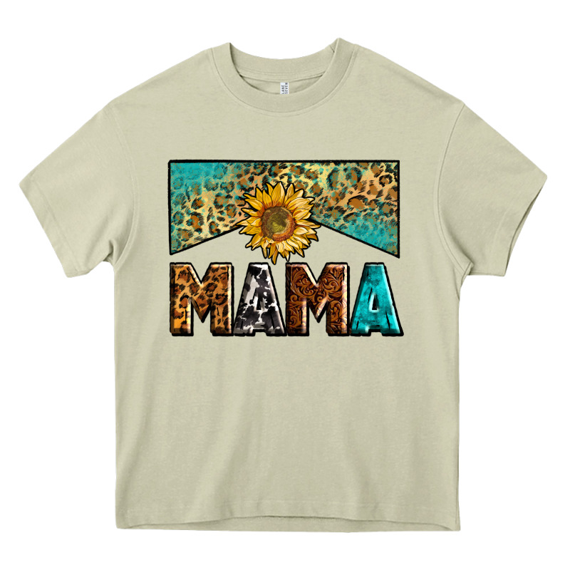 Mama Sunflower Junkie Heavy Core Tee by Zillion Design Studio | Teevron