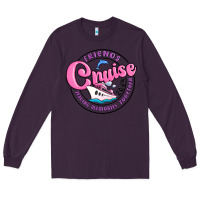 Plum friends 2024 cruise Long Sleeve Tee - MaliasSmallBusiness