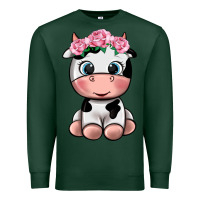 Cute Cow Premium Sweatshirt | Teevron