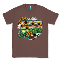 Chestnut Connecticut State Map Classic Tee - RanaPortraitStore