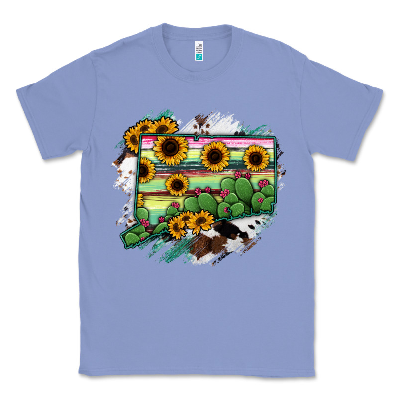 Connecticut State Map Classic Tee by RanaPortraitStore | Teevron