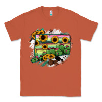 Copper Connecticut State Map Classic Tee - RanaPortraitStore
