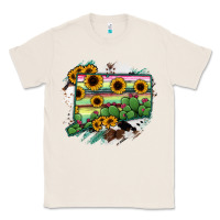 Natural Connecticut State Map Classic Tee - RanaPortraitStore