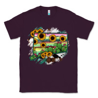 Plum Connecticut State Map Classic Tee - RanaPortraitStore