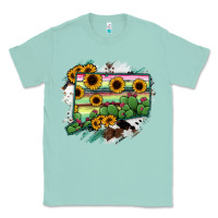 Seafoam Connecticut State Map Classic Tee - RanaPortraitStore