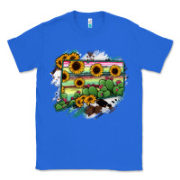 True Royal Connecticut State Map Classic Tee - RanaPortraitStore