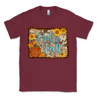 Burgundy hello fall Classic Tee - AdoDesignShop