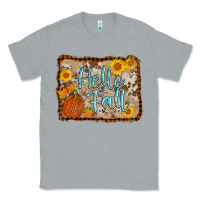 Heather Grey hello fall Classic Tee - AdoDesignShop
