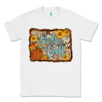 White hello fall Classic Tee - AdoDesignShop