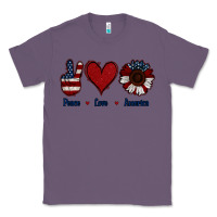 Peace Love America Classic Tee | Teevron