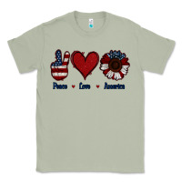 Matcha Peace Love America Classic Tee - Jasminsmagicworld