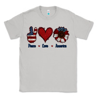 Moon Dust Peace Love America Classic Tee - Jasminsmagicworld