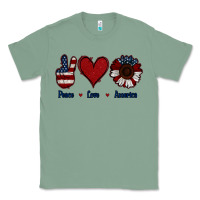Sage Peace Love America Classic Tee - Jasminsmagicworld