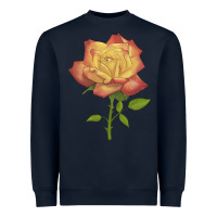 Navy rainbow's end rose Heavyweight Sweatshirt - LillyAllenDesigns
